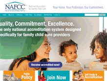 Tablet Screenshot of nafcc.org